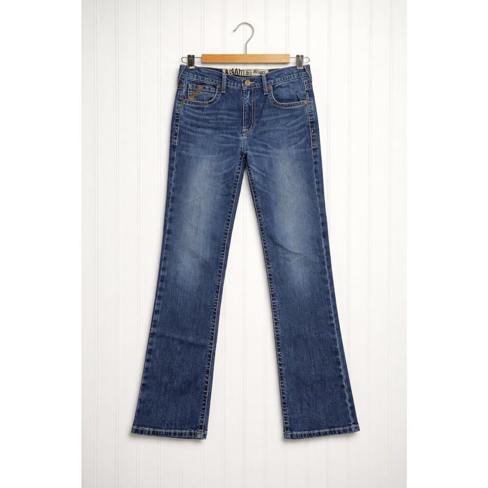 Ariat Womens Jeans 26 Waist B4 Relaxed Bootcut Medium Wash Western Denim Stretch
